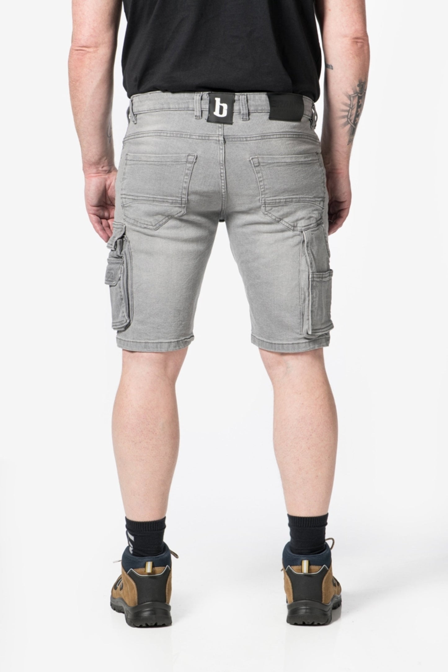 Brams Paris Seasonal NOS Shorts Korte Broeken Ralph X95 denimgrijs(001)