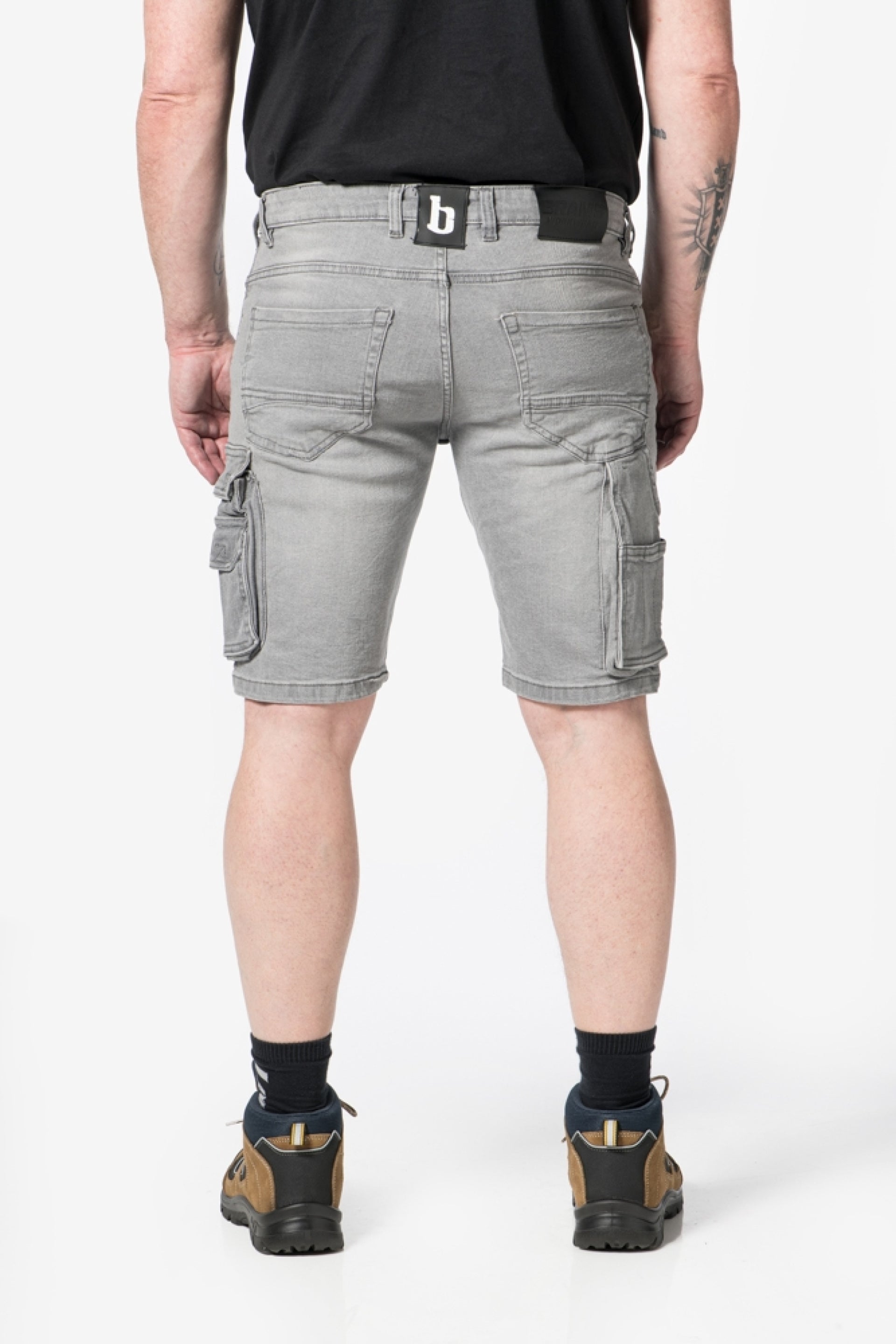 Brams Paris Seasonal NOS Shorts Korte Broeken Ralph X95 denimgrijs(001)