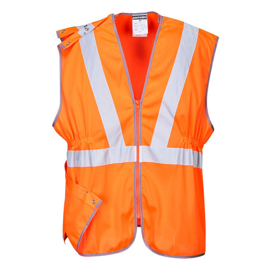 Portwest Vesten RT20 HiVis Lang model oranje(OR)
