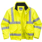 Portwest 300D Ademende Hi-Vis. Hoge zichtbaarheid Bomberjack RT62 Hi-Vis Ademende geel(YE)