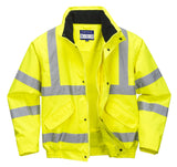 Portwest 300D Ademende Hi-Vis. Hoge zichtbaarheid Bomberjack RT62 Hi-Vis Ademende geel(YE)