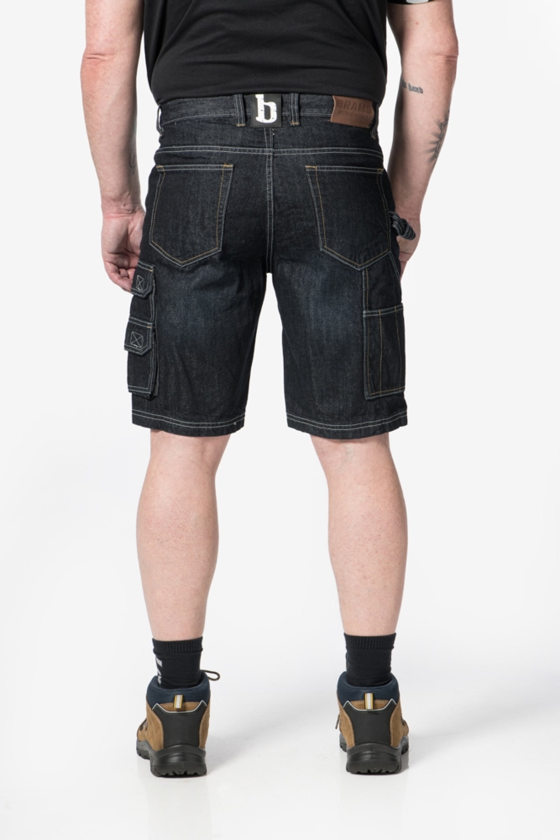 Brams Paris Seasonal NOS Shorts Broeken Ruben A82 denimblauw(001)