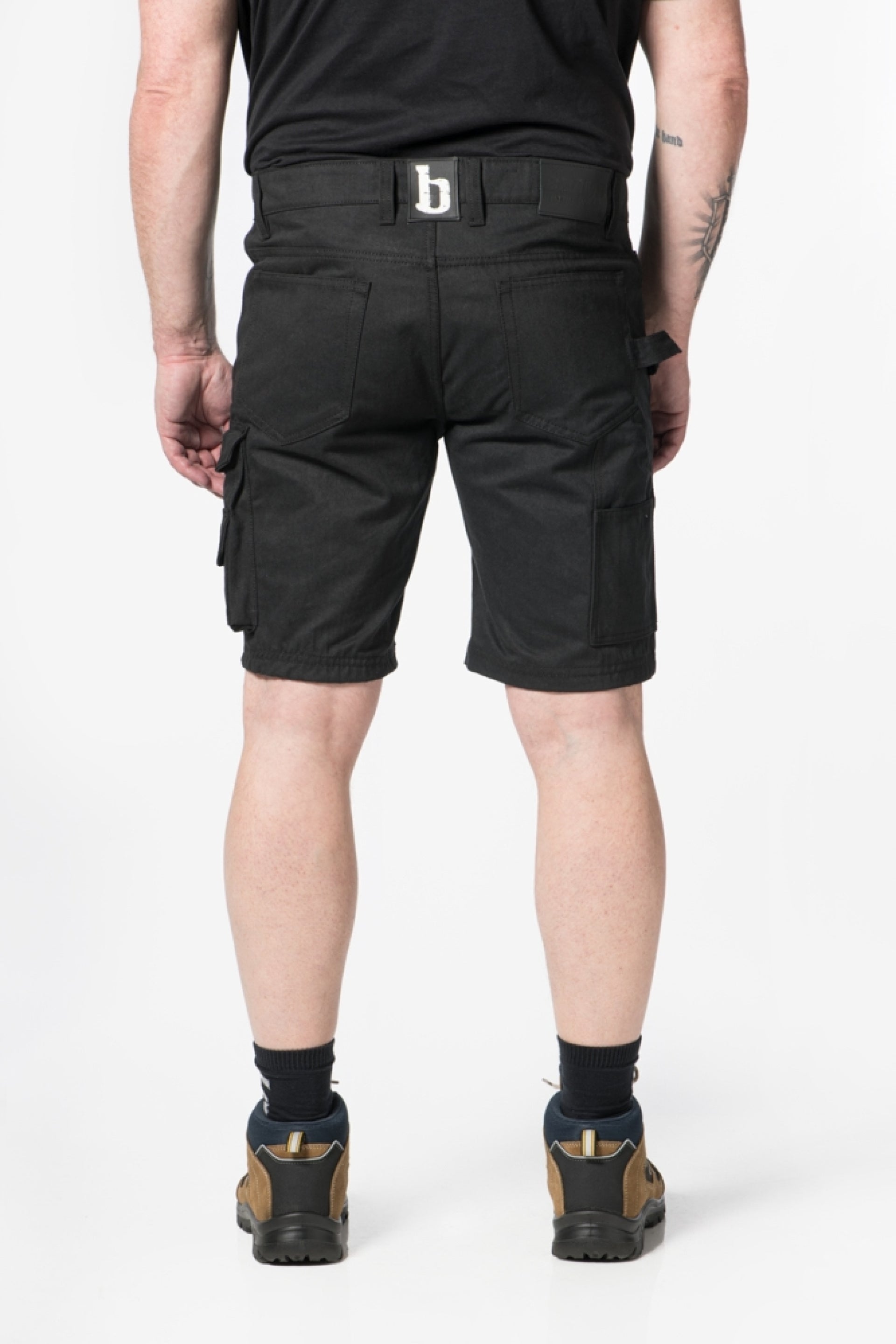 Brams Paris Seasonal NOS Shorts Broeken Ruben E53 zwart(900)