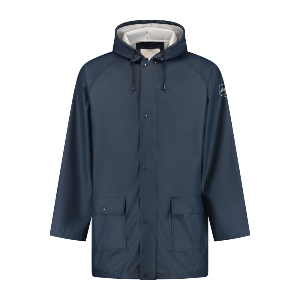 Noname Rainwear Regenjas RWJ100 PU marineblauw(NAVY)