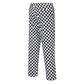 Portwest Kokskleding Chef-koks/voedingsindustrie Koksbroek S068 Harrow Hondtandmotief blauw-wit(CB)