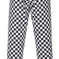 Portwest Kokskleding Chef-koks/voedingsindustrie Koksbroek S068 Harrow Hondtandmotief blauw-wit(CB)