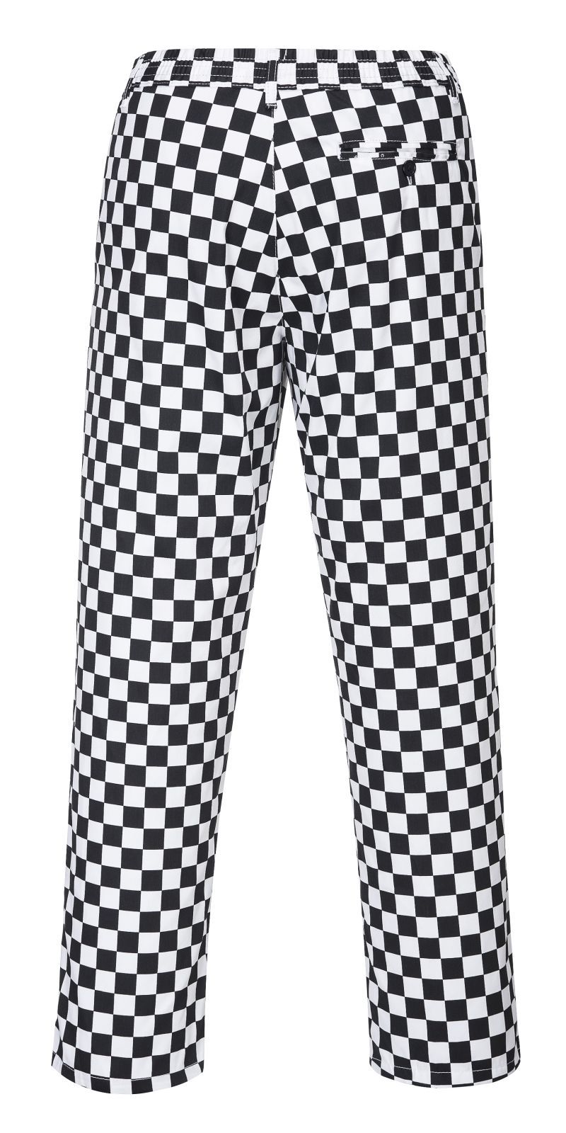 Portwest Kokskleding Chef-koks/voedingsindustrie Koksbroek S068 Harrow Hondtandmotief blauw-wit(CB)