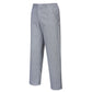 Portwest Broeken S068 houndstooth zwart-wit(HT)