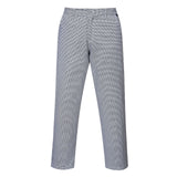 Portwest Broeken S068 houndstooth zwart-wit(HT)
