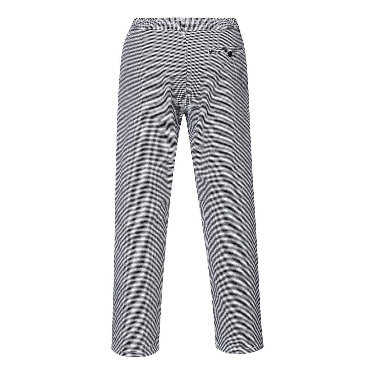 Portwest Broeken S068 houndstooth zwart-wit(HT)