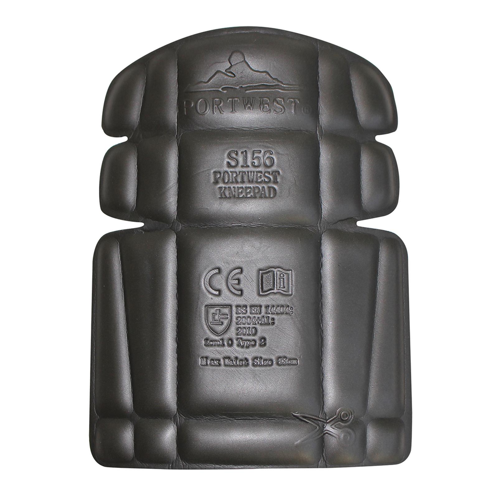Portwest Kniebeschermers S156 zwart(BK)