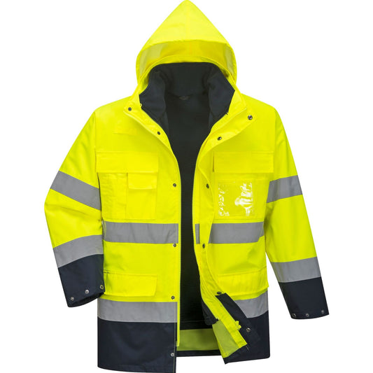 Portwest Jassen S162 geel-marineblauw(YN)