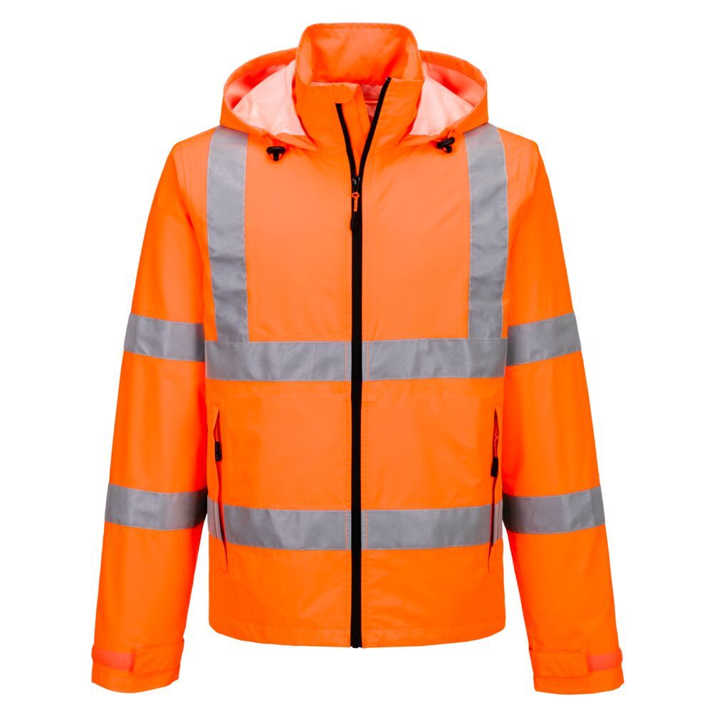 Portwest Jack S164 Hi-Vis lichtgewicht opvouwbaar oranje(OR)