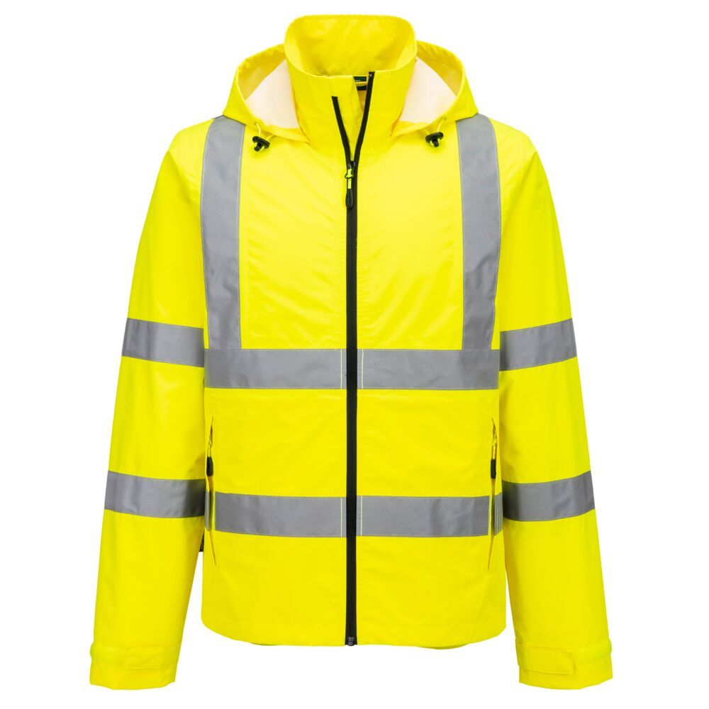 Portwest Jack S164 Hi-Vis lichtgewicht opvouwbaar geel(YE)