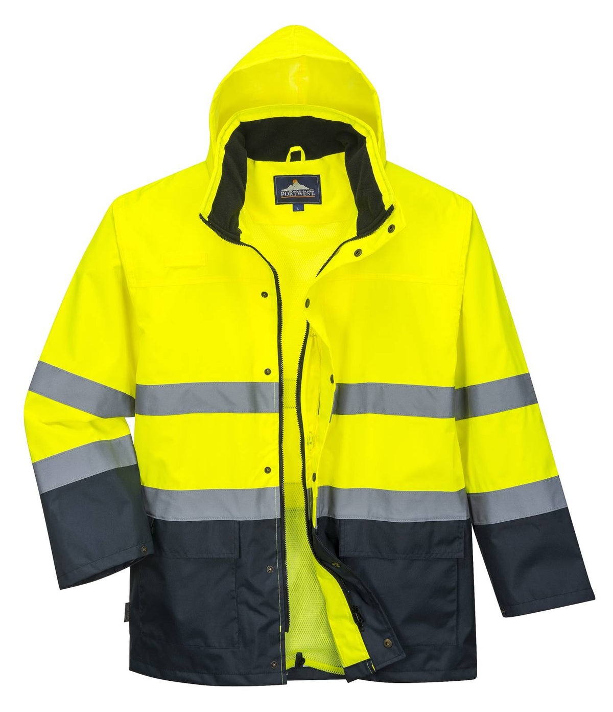 Portwest Jassen S166 geel-marineblauw(YN)
