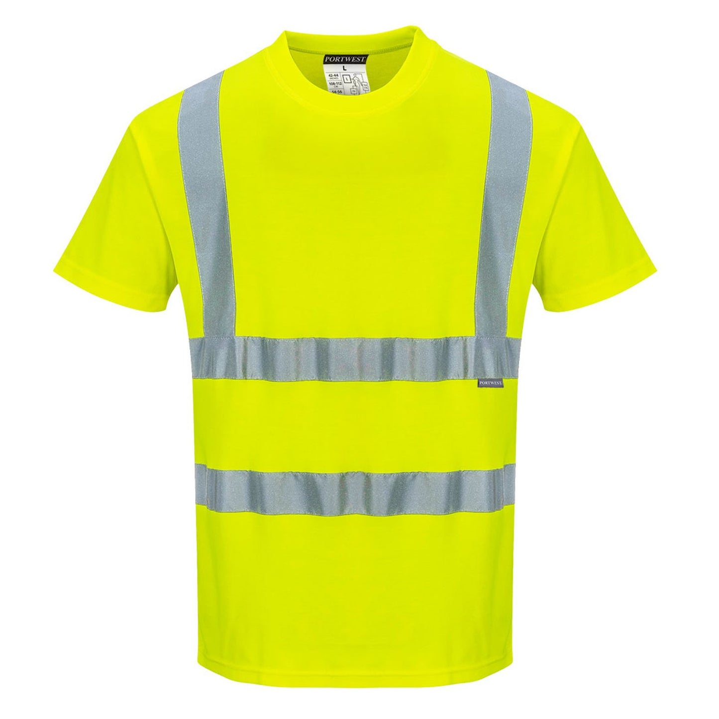 Portwest T-shirts S170 geel(YE)