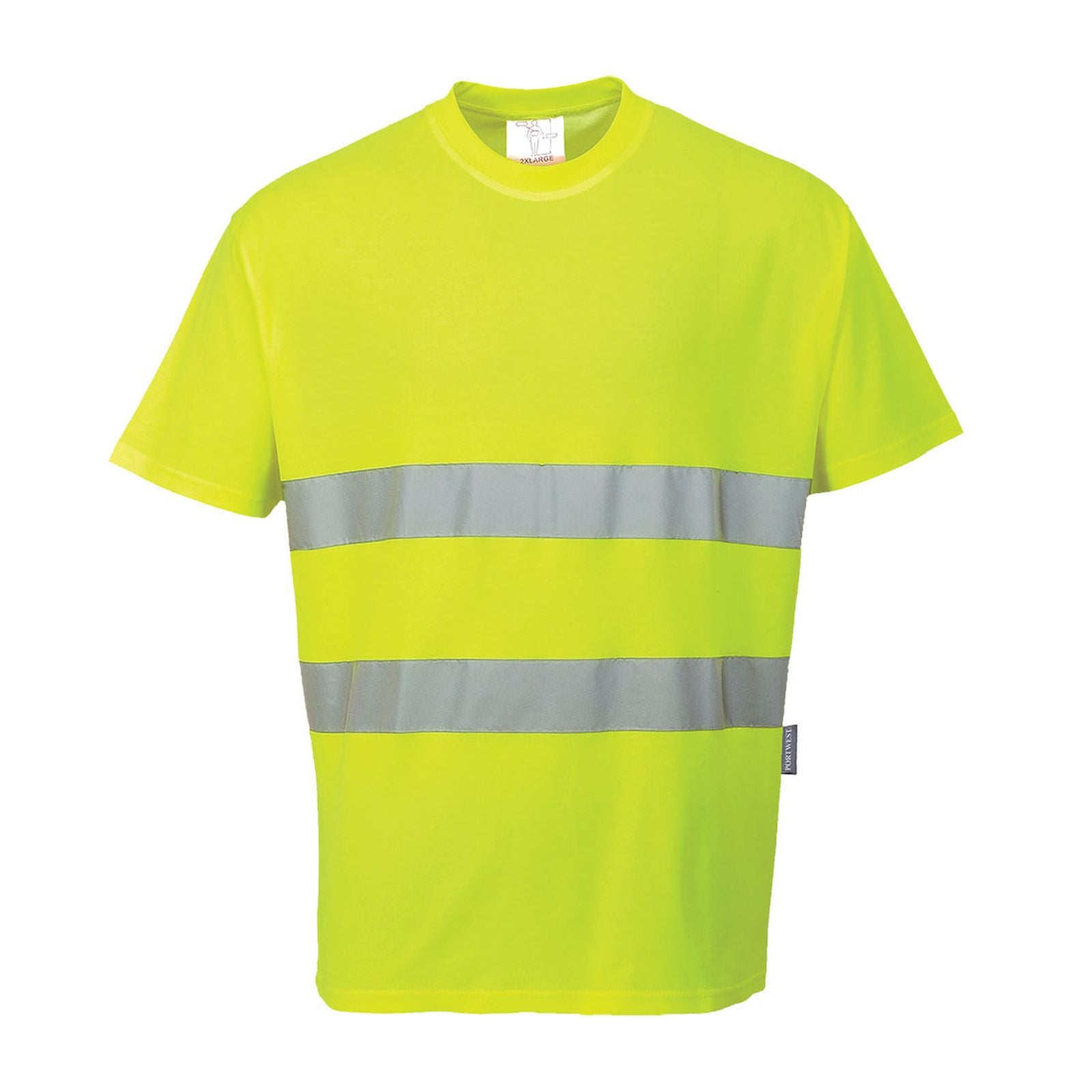 Portwest T-shirts S172 geel(YE)