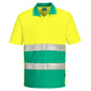 Portwest Poloshirts S175 Hi-Vis groenblauw(YT)