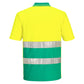 Portwest Poloshirts S175 Hi-Vis groenblauw(YT)