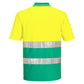 Portwest Poloshirts S175 Hi-Vis groenblauw(YT)