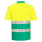 Portwest Poloshirts S175 Hi-Vis groenblauw(YT)