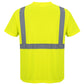 Portwest Micro Mesh Bird Eye Hoge zichtbaarheid T-shirt S190 Hi-Vis borstzak geel(YE)