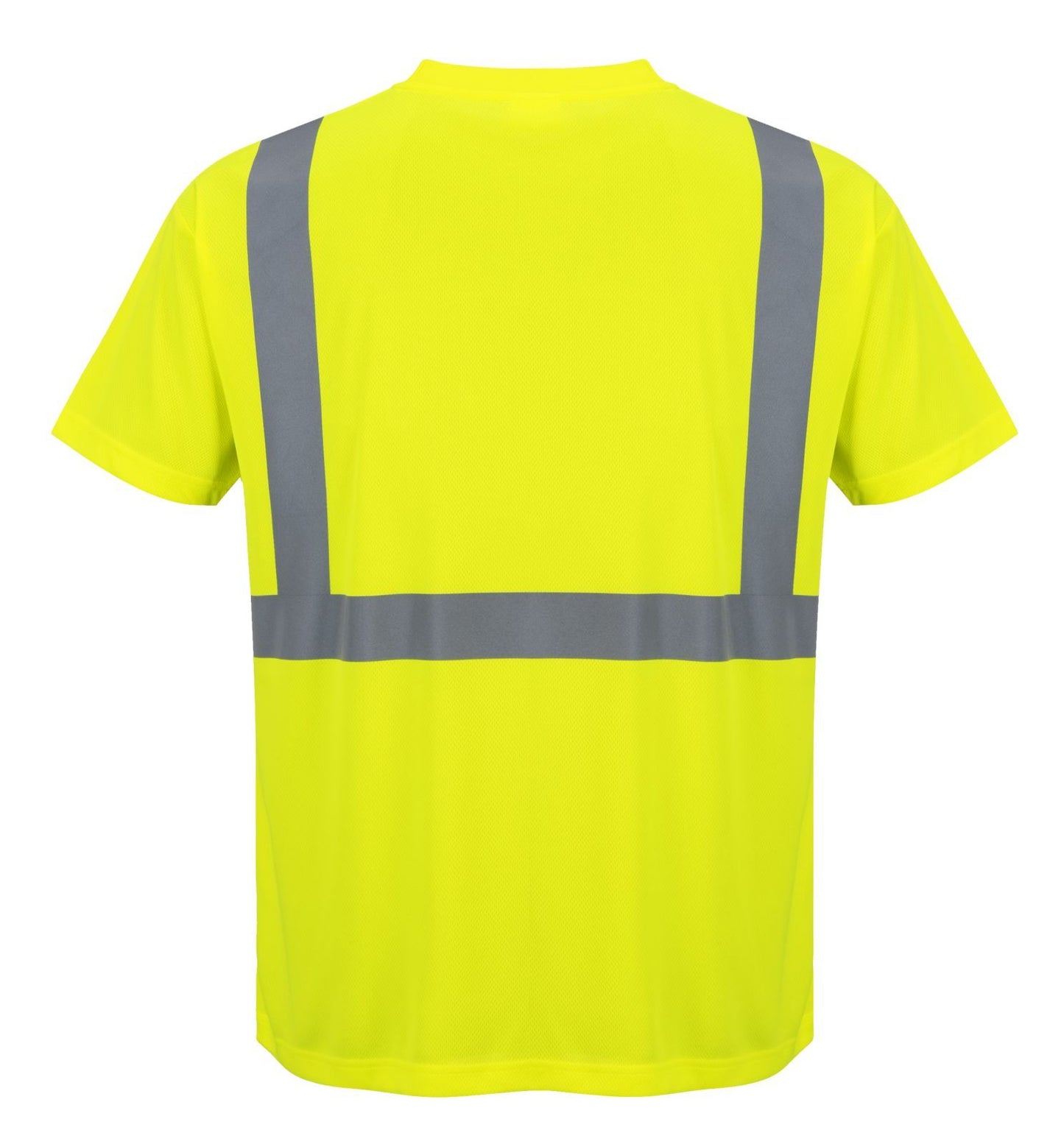 Portwest Micro Mesh Bird Eye Hoge zichtbaarheid T-shirt S190 Hi-Vis borstzak geel(YE)