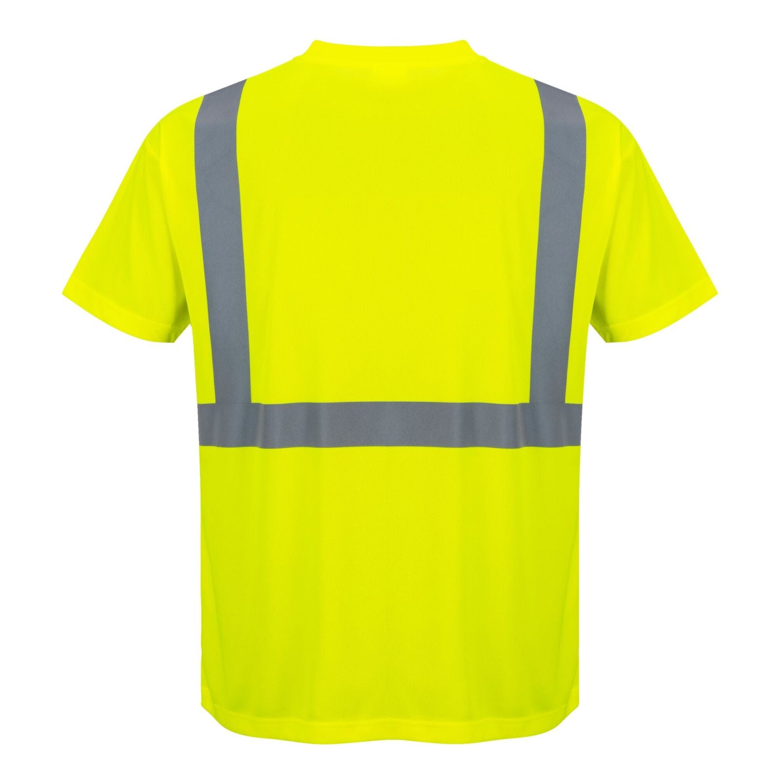 Portwest Micro Mesh Bird Eye Hoge zichtbaarheid T-shirt S190 Hi-Vis borstzak geel(YE)