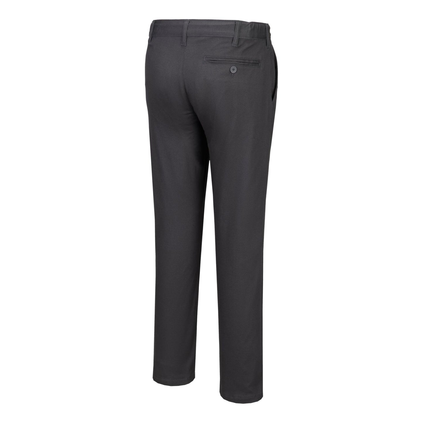 Portwest Algemene Werkkleding Chino Broek S232 stretch slim metaalgrijs(MG)
