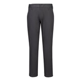 Portwest Algemene Werkkleding Chino Broek S232 stretch slim metaalgrijs(MG)