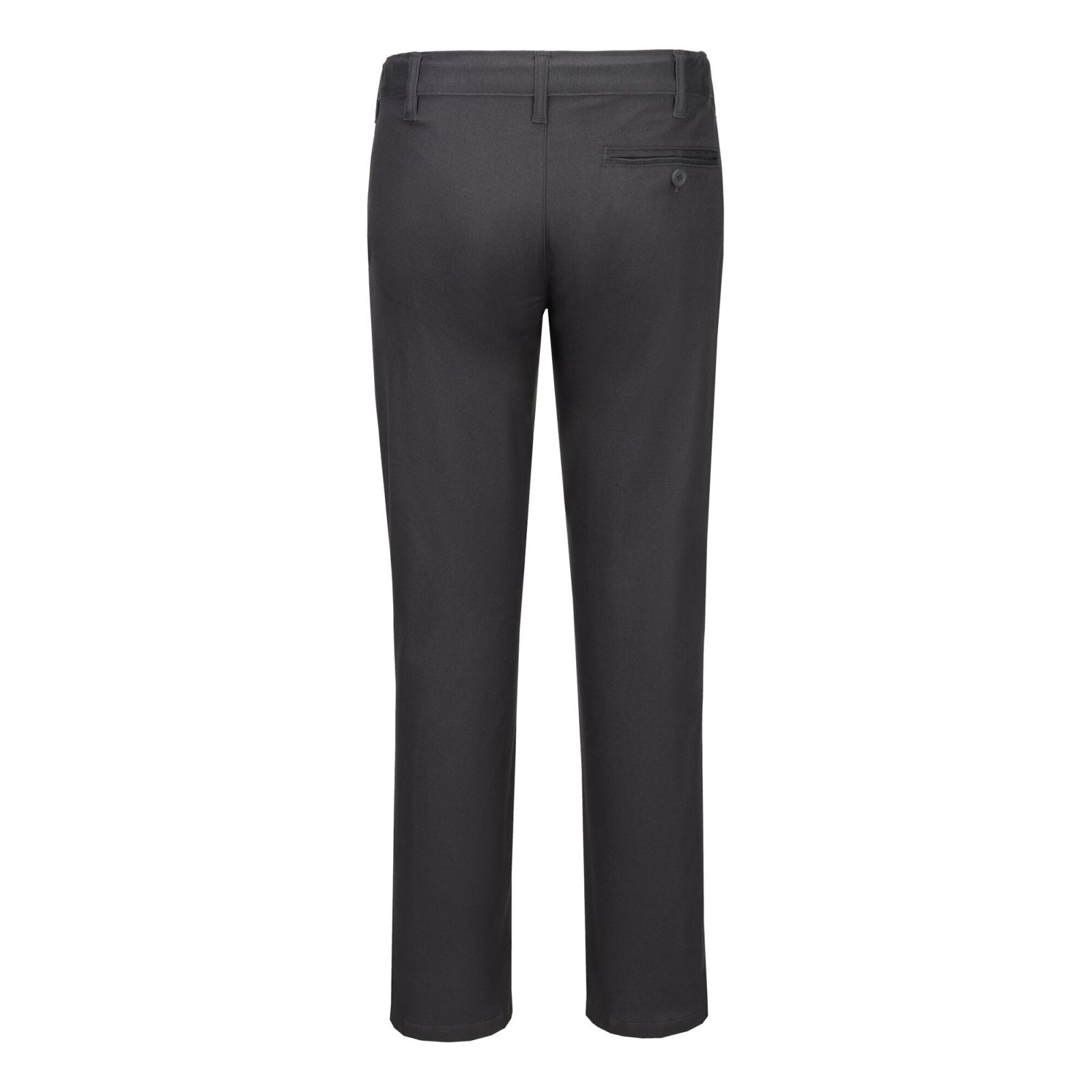 Portwest Algemene Werkkleding Chino Broek S232 stretch slim metaalgrijs(MG)