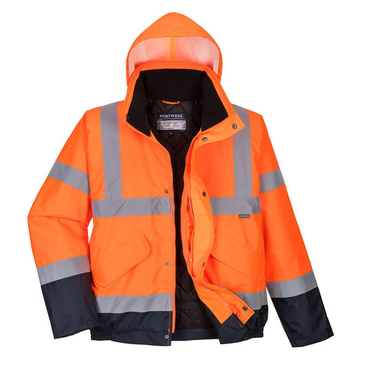 Portwest Jassen S266 oranje-marineblauw(ON)