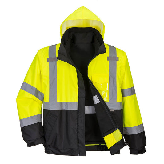 Portwest Jassen S365 geel-zwart(YB)