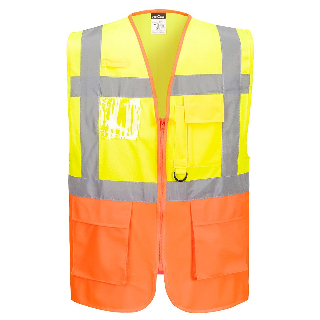 Portwest Vesten S376 HiVis geel-oranje(YO)