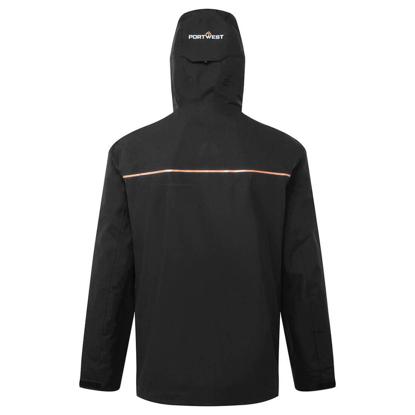 Portwest Klassieke Regenkleding Alle Weerstomstandigheden Regenjas S385 Shell zwart(BK)