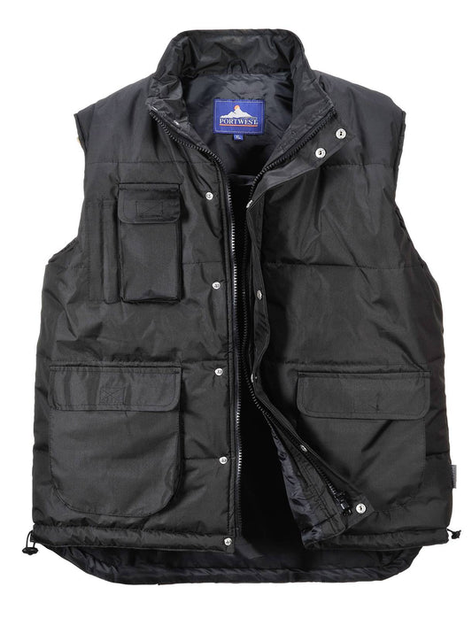 Portwest Bodywarmers S415 zwart(BK)