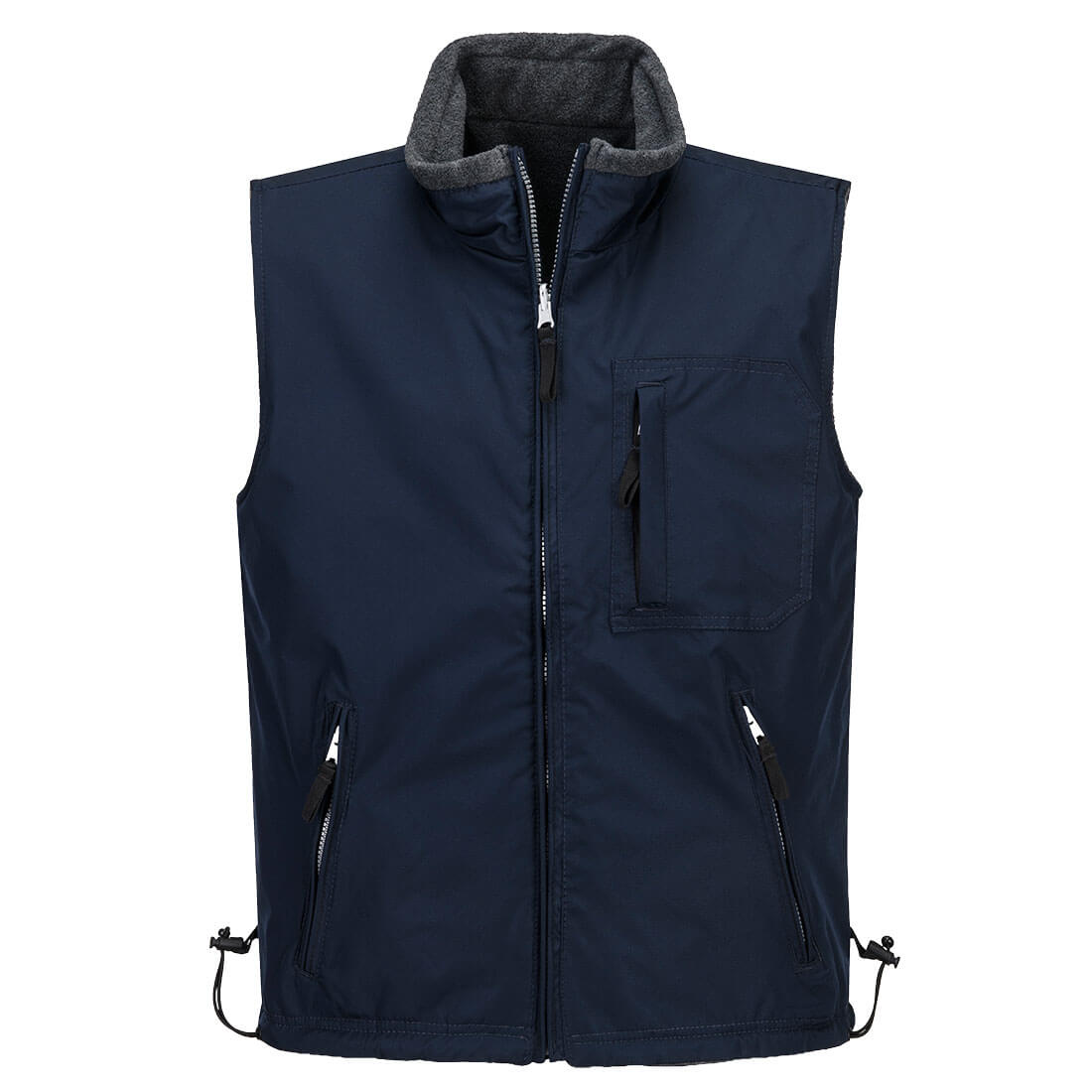 Portwest Bodywarmers Werkkleding Bodywarmer S418 RS omkeerbaar donker marineblauw(NV)