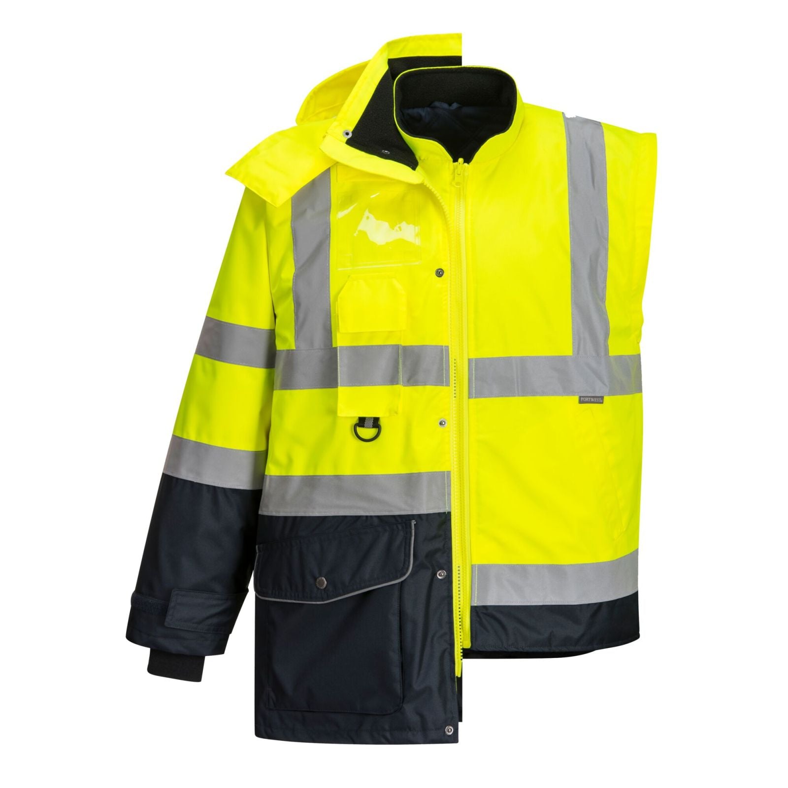 Portwest Jassen S426 geel-marineblauw(YN)