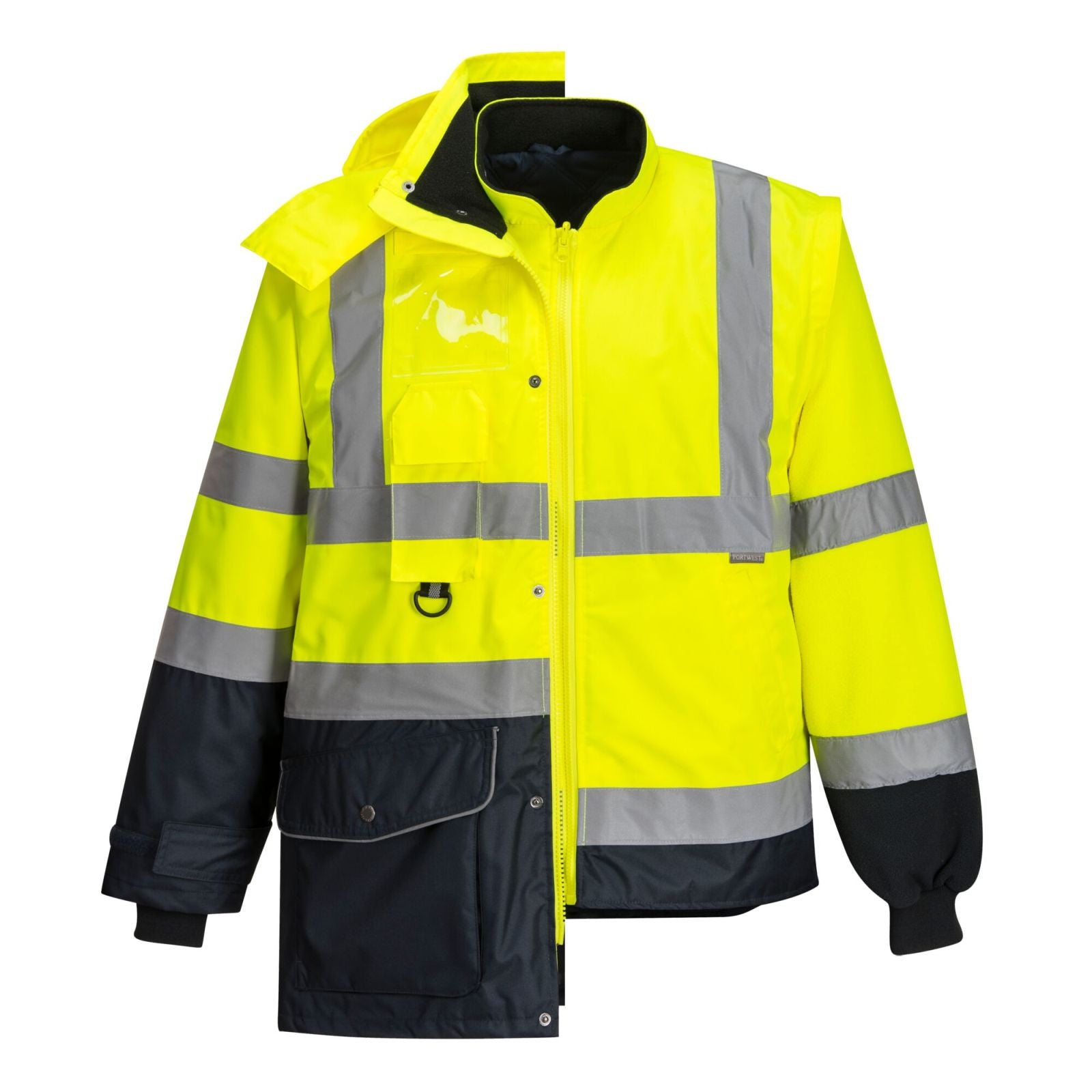 Portwest Jassen S426 geel-marineblauw(YN)