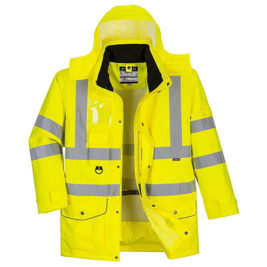 Portwest Jassen S427 HiVis UPF50+ UV geel(YE)