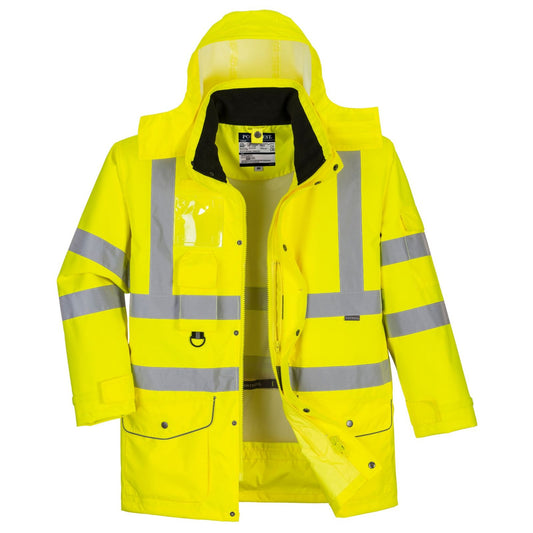 Portwest Jassen S427 HiVis UPF50+ UV geel(YE)
