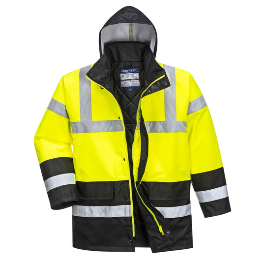 Portwest Jassen S466 geel-zwart(YB)