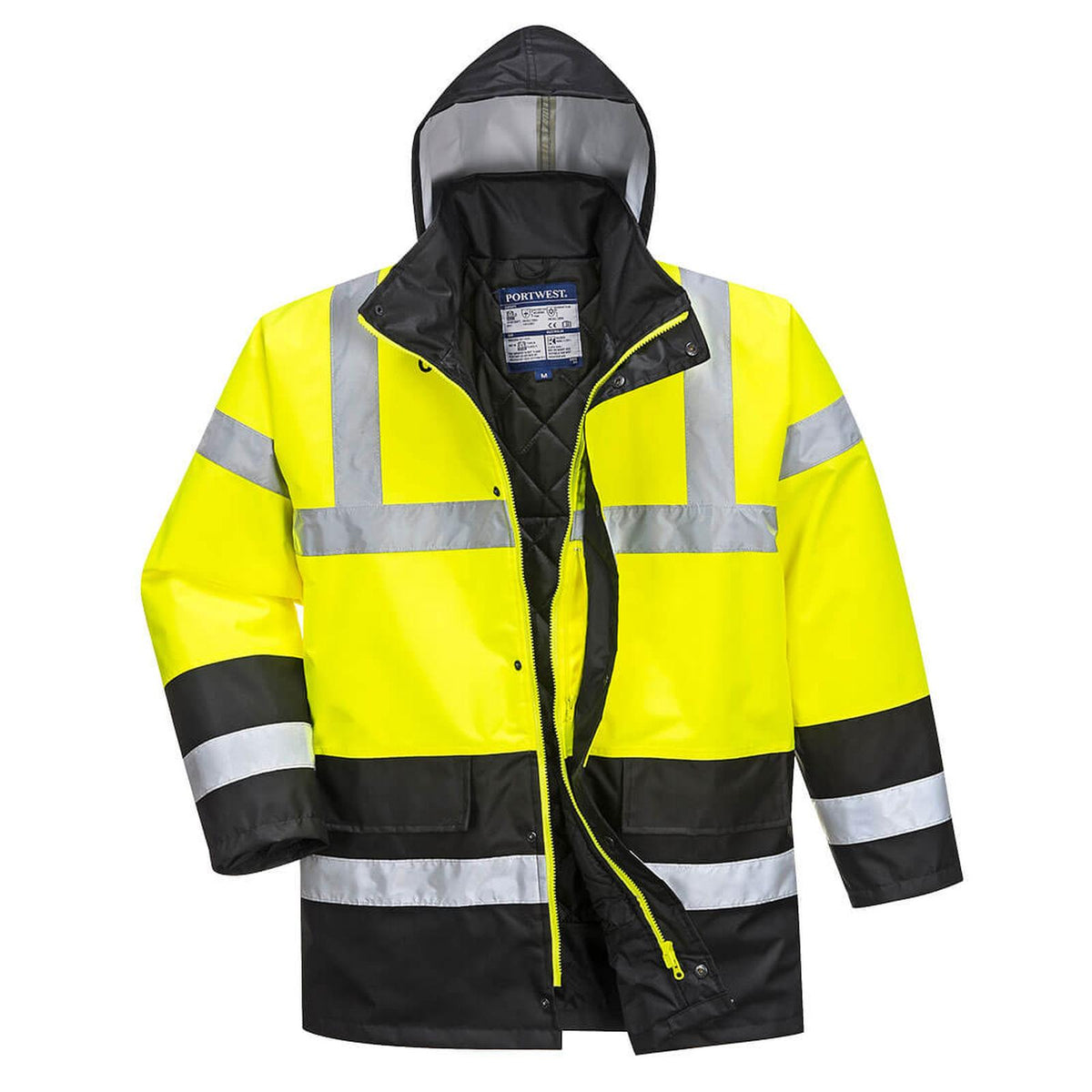 Portwest Jassen S466 geel-zwart(YB)