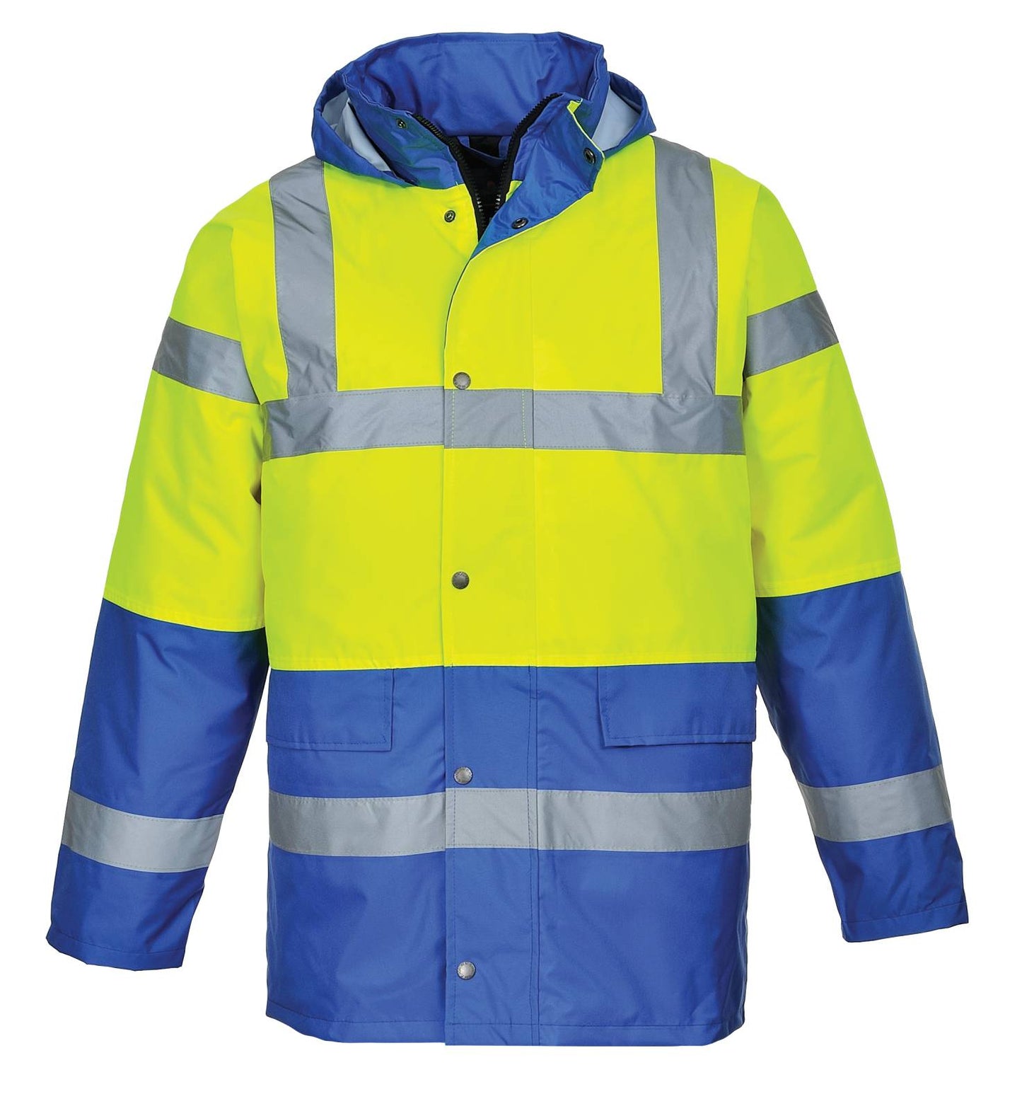 Portwest Jassen S466 geel-koningsblauw(YR)