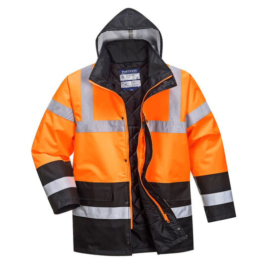 Portwest Jassen S467 oranje-zwart(OB)