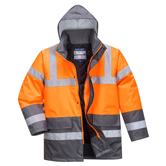 Portwest Jassen S467 oranje grijs(OG)