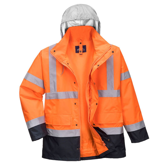 Portwest Jassen S471 oranje-marineblauw(ON)