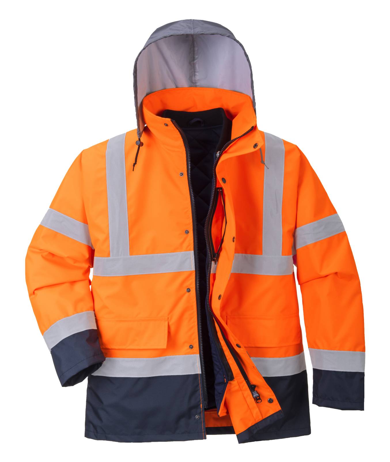 Portwest Jassen S471 oranje-marineblauw(ON)