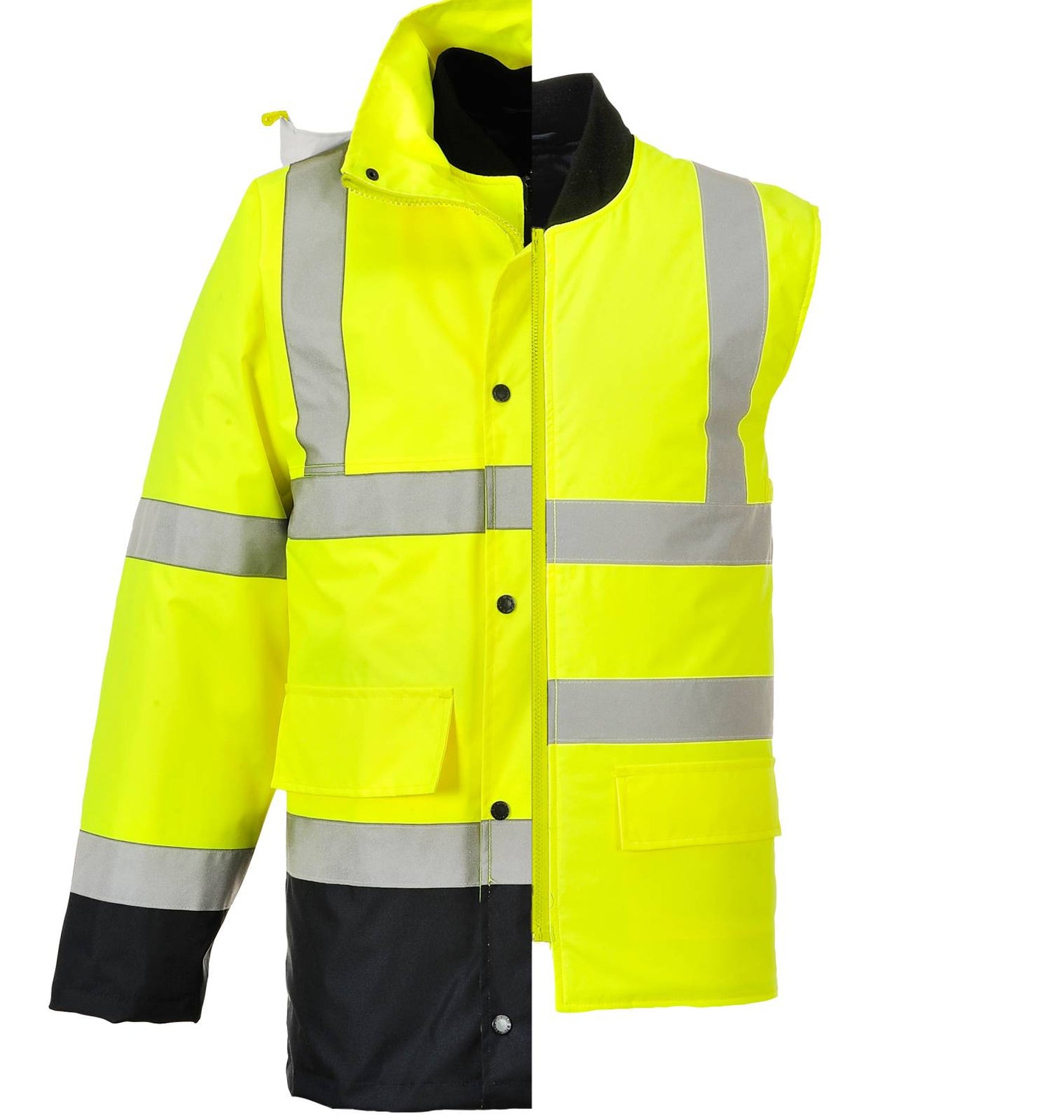 Portwest Jassen S471 geel-marineblauw(YN)