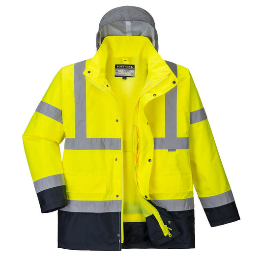Portwest Jassen S471 geel-marineblauw(YN)